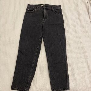 Abercrombie & Fitch Charcoal High-Rise Jeans
